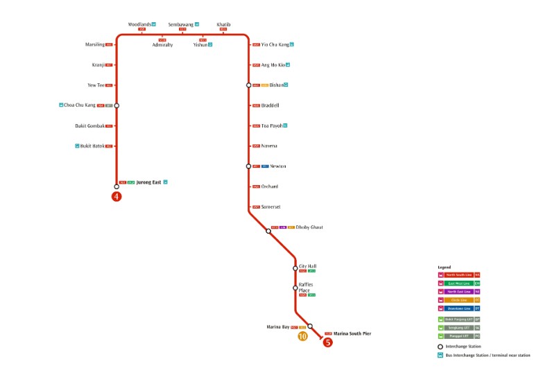 north south line orchard towers