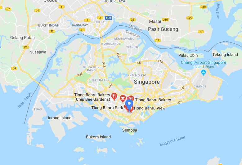 tiong bahru map