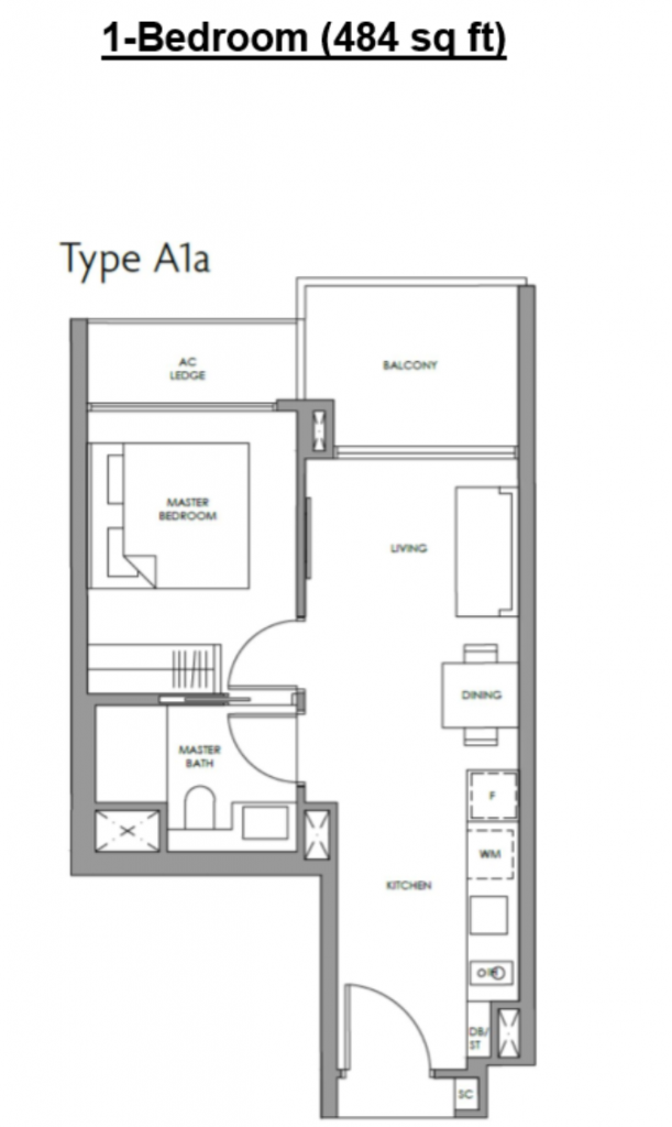fourth avenue residences 1 bedroom