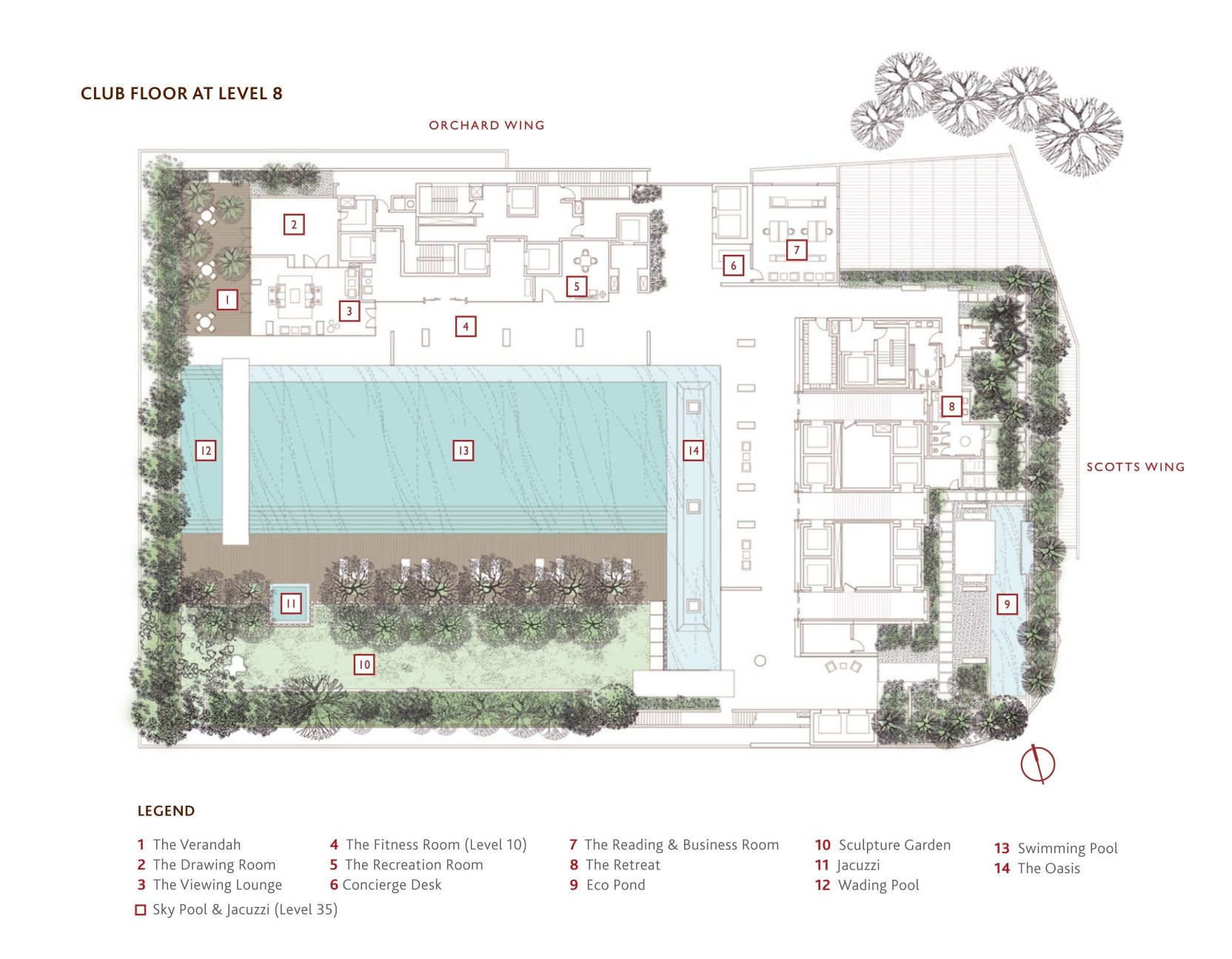 scotts square condo site map