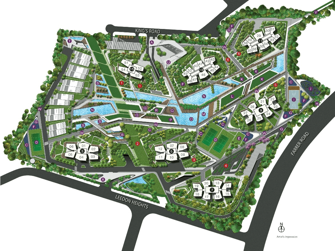 d leedon site plan