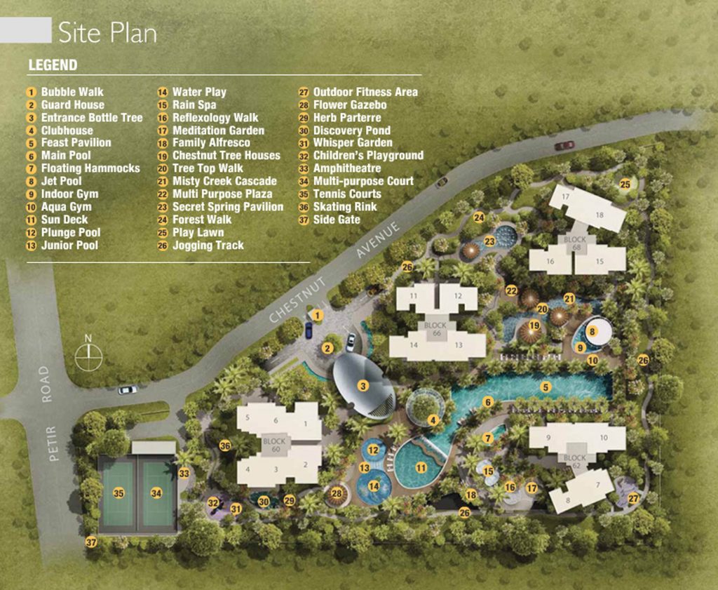 tree house condo site plan