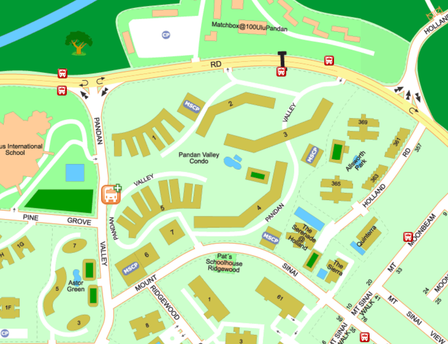 pandan valley site plan