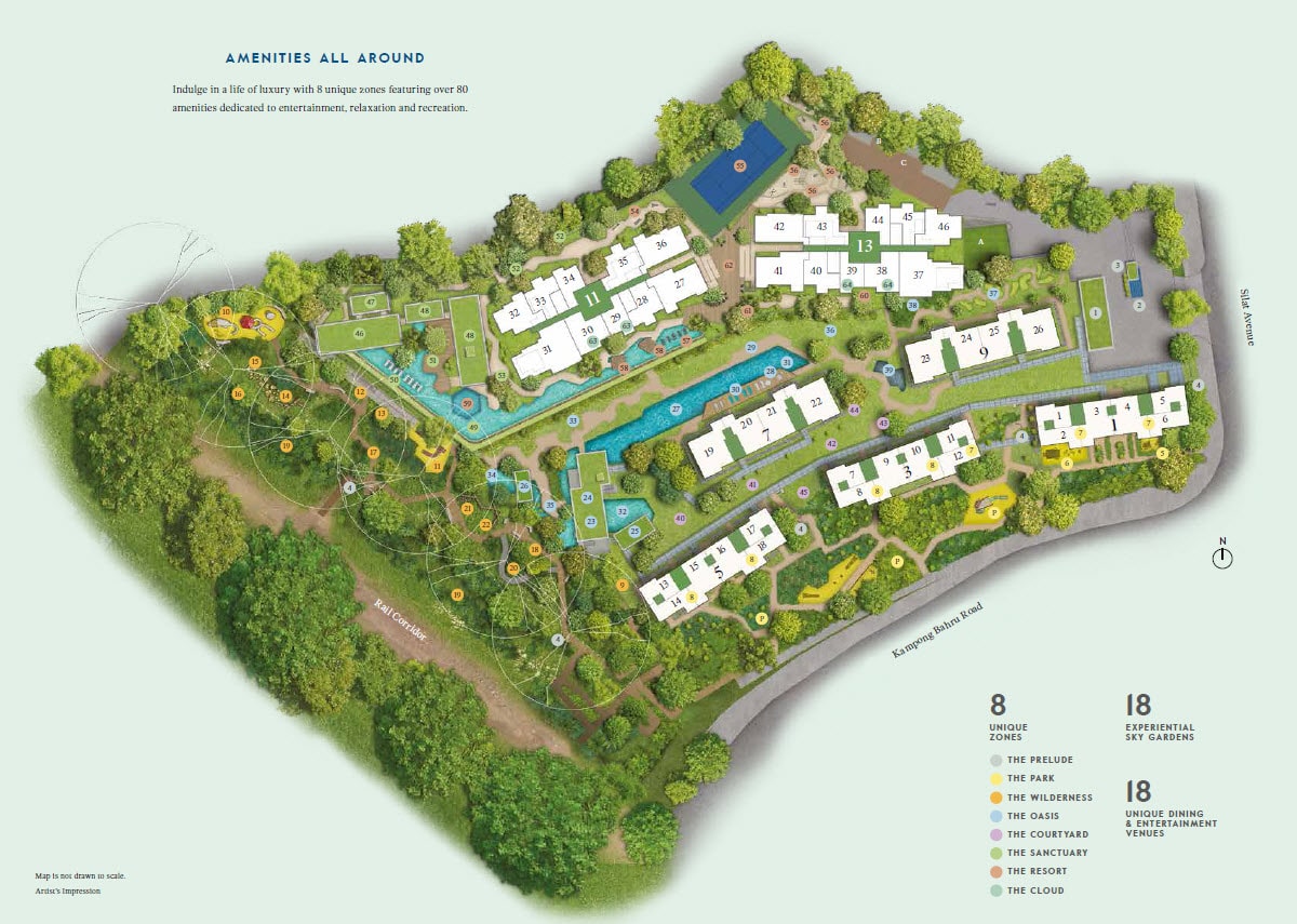Avenue South Residence sitemap