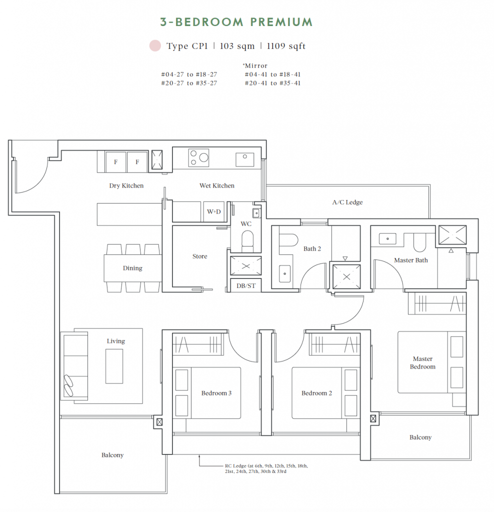 avenue south residence 3 bedroom