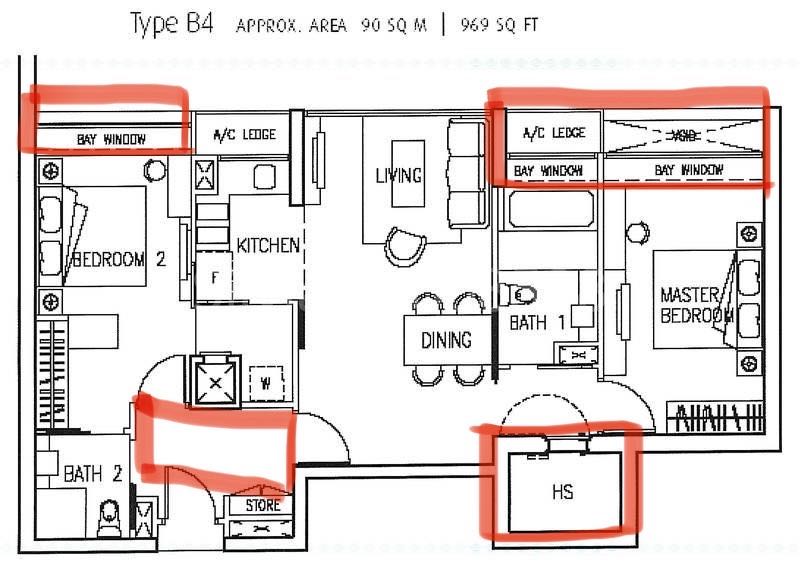 park infinia at wee nam floorplan