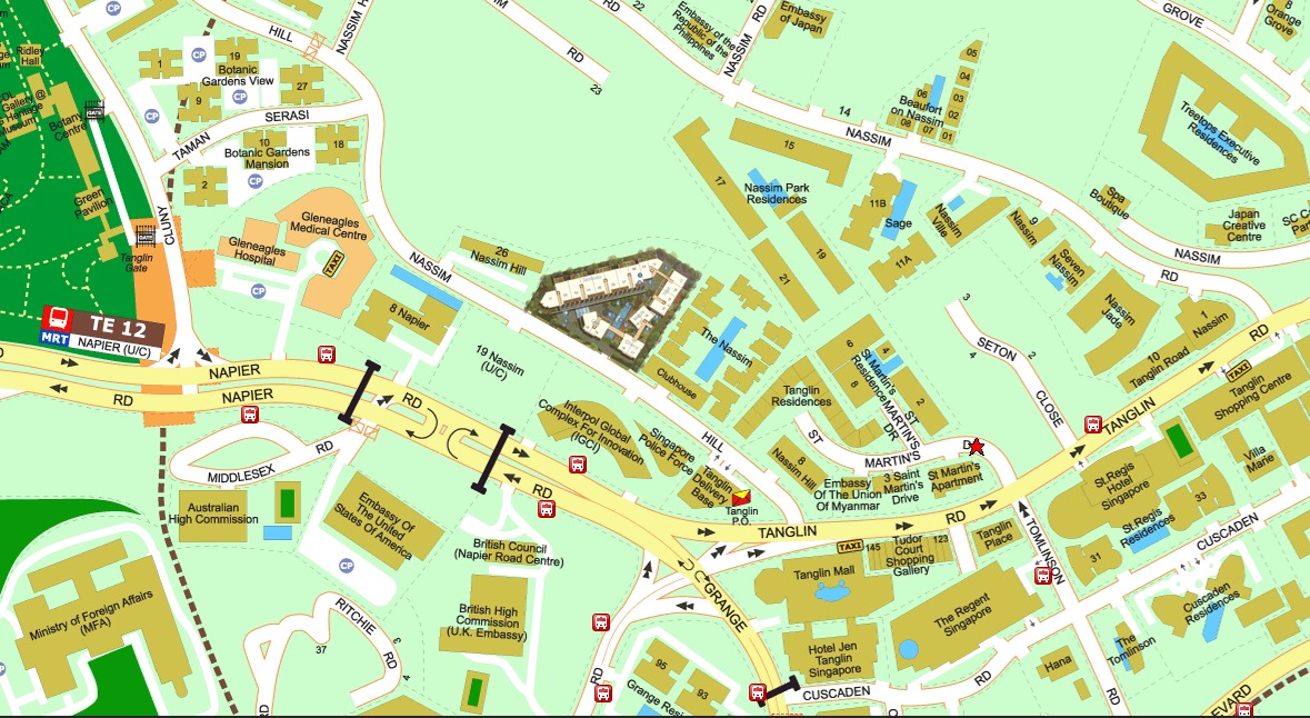 the loft condo site plan