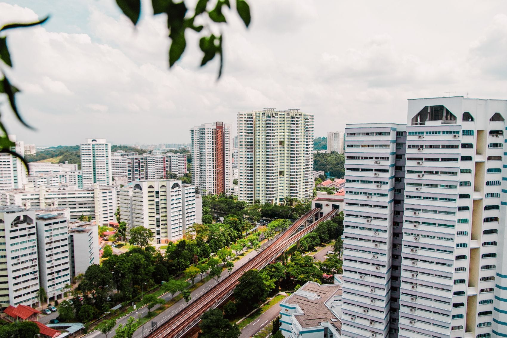 home near MRT station