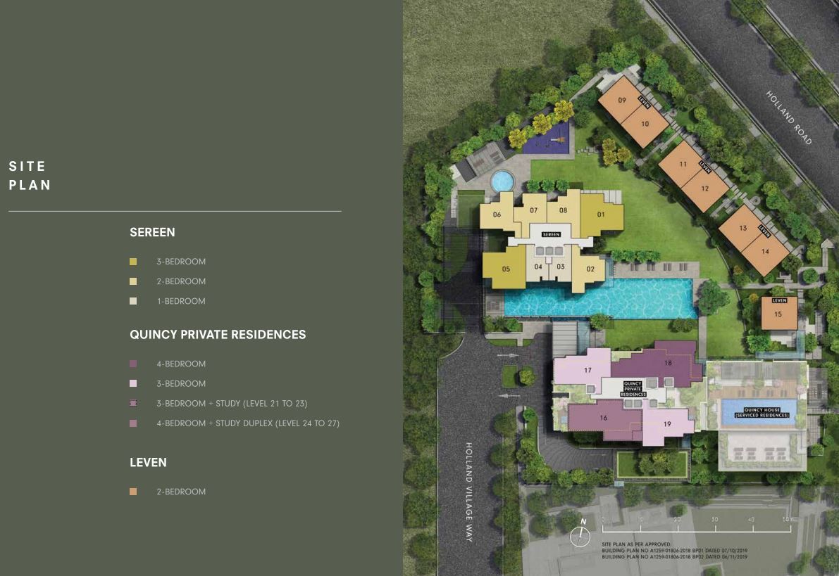 one holland village residences site plan