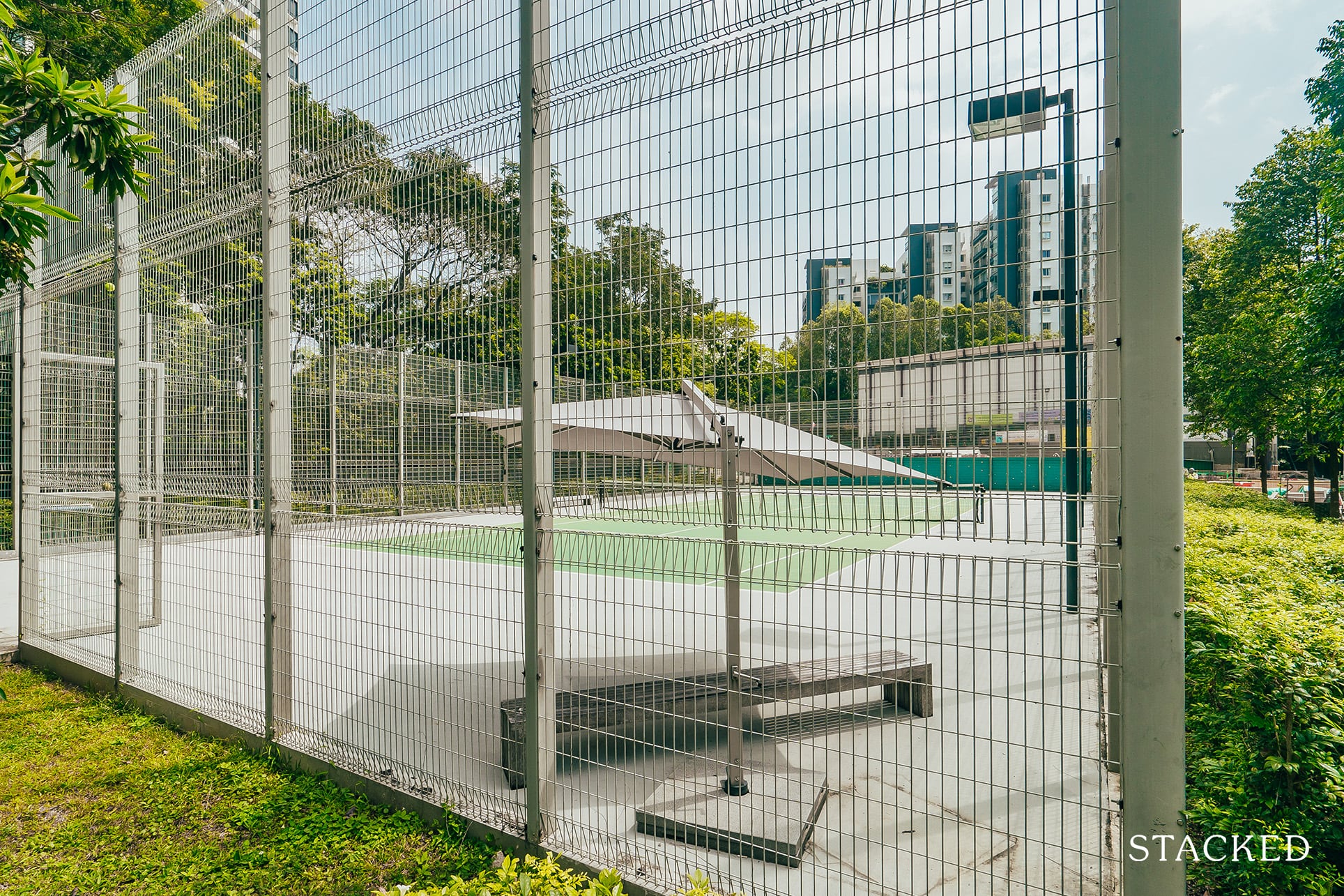 Leedon residence tennis court