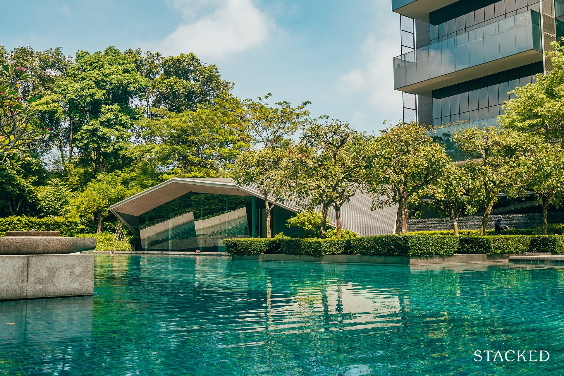 Leedon residence condo pool