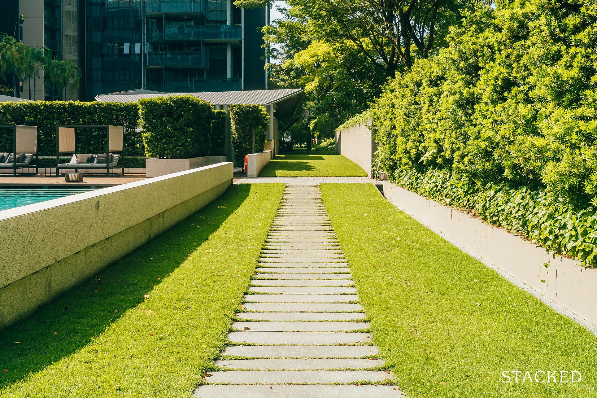 Leedon residence condo path