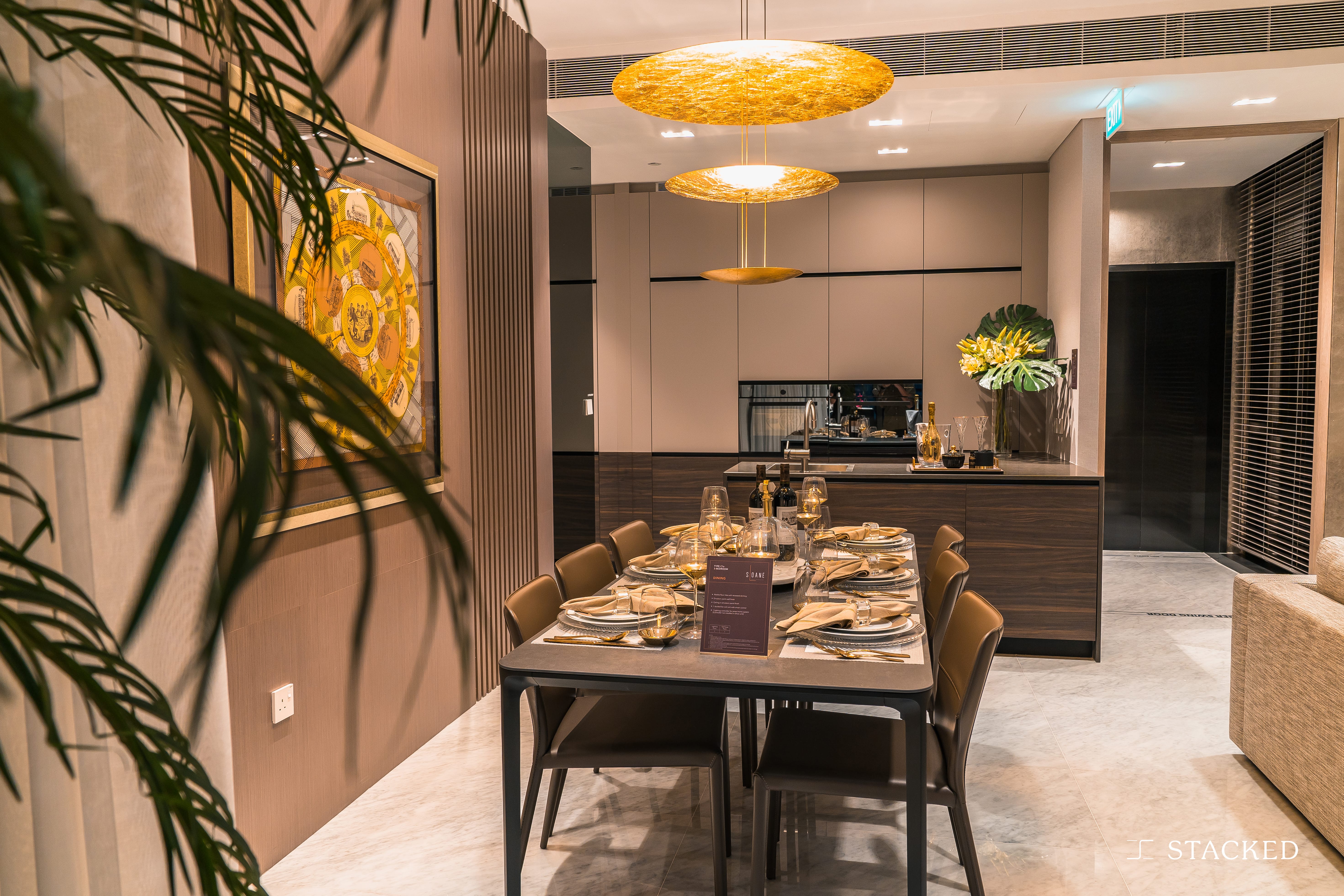 Sloane Residences - 3-Bedroom Dining 4