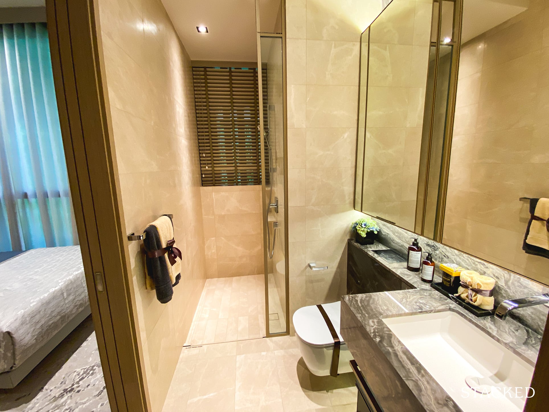 the avenir 3 bedroom common bathroom