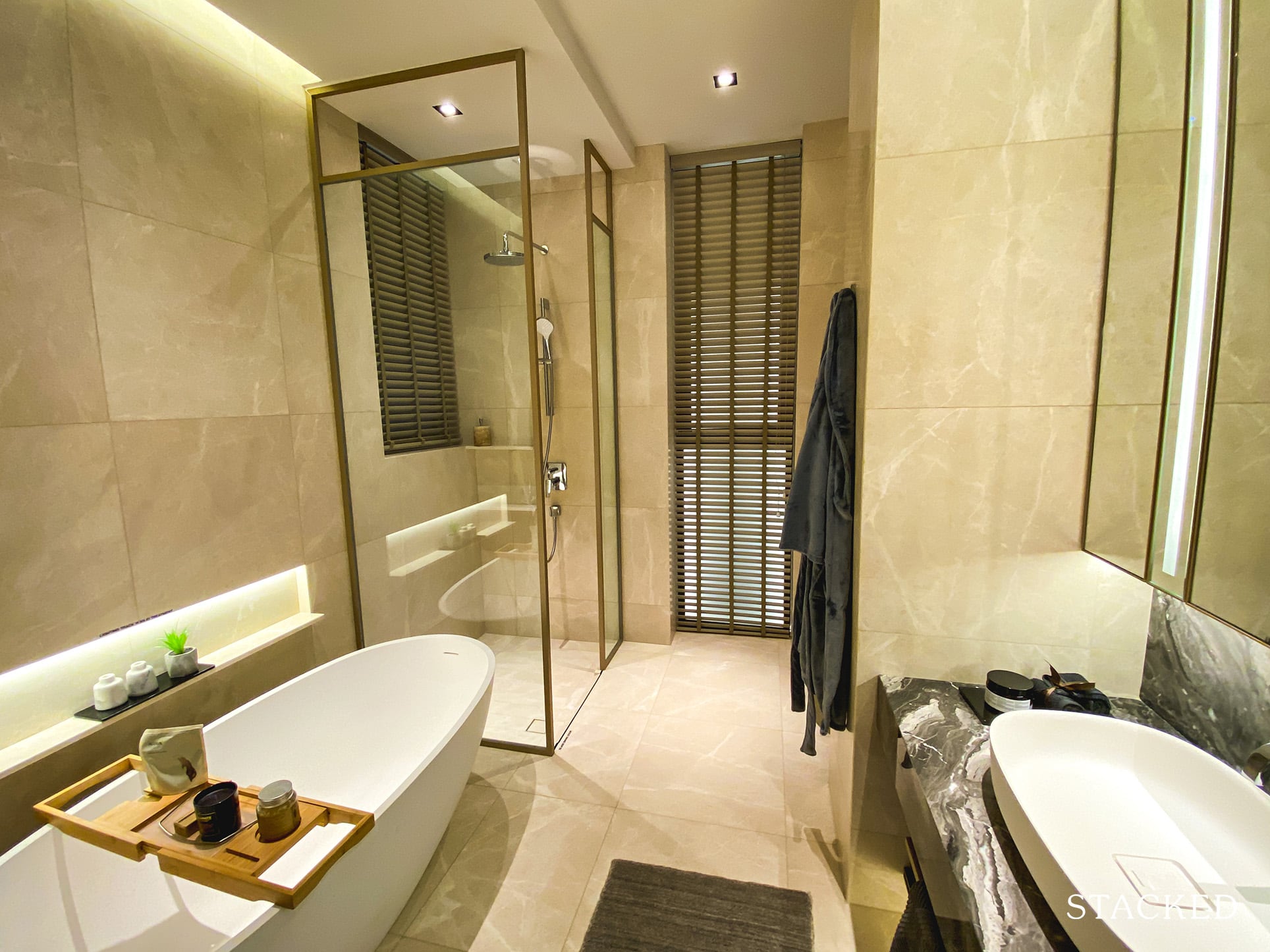 the avenir 3 bedroom master bathroom
