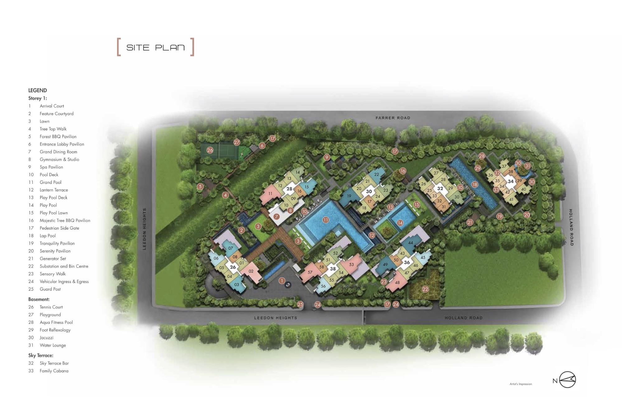 leedon green site plan