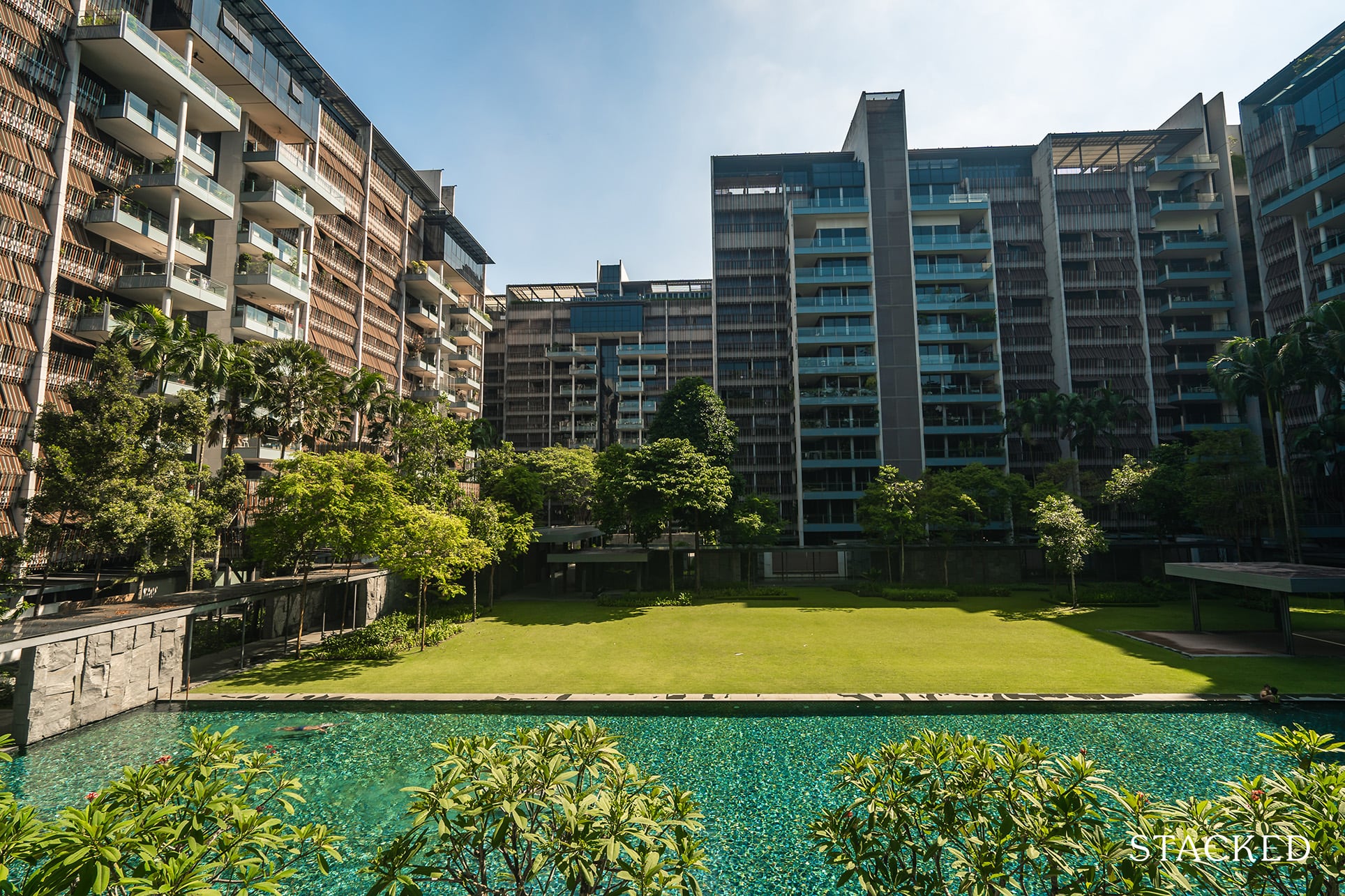 Goodwood residence clubhouse view