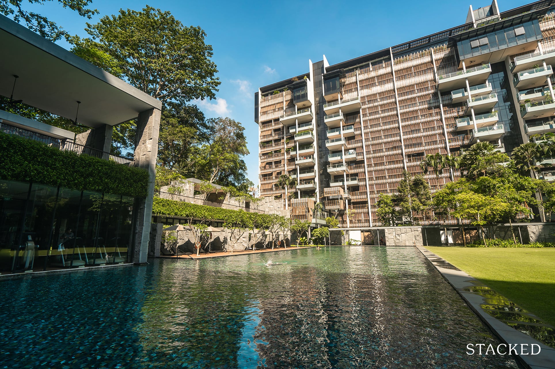 goodwood residence pool views