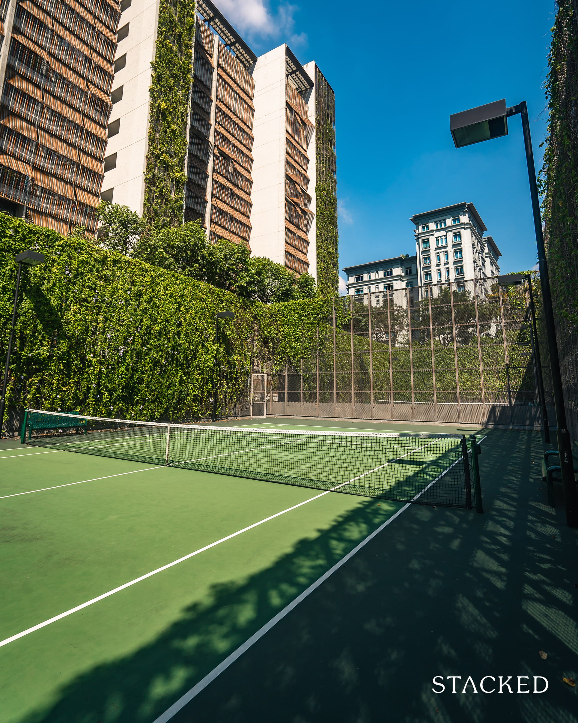 Goodwood Residence tennis court