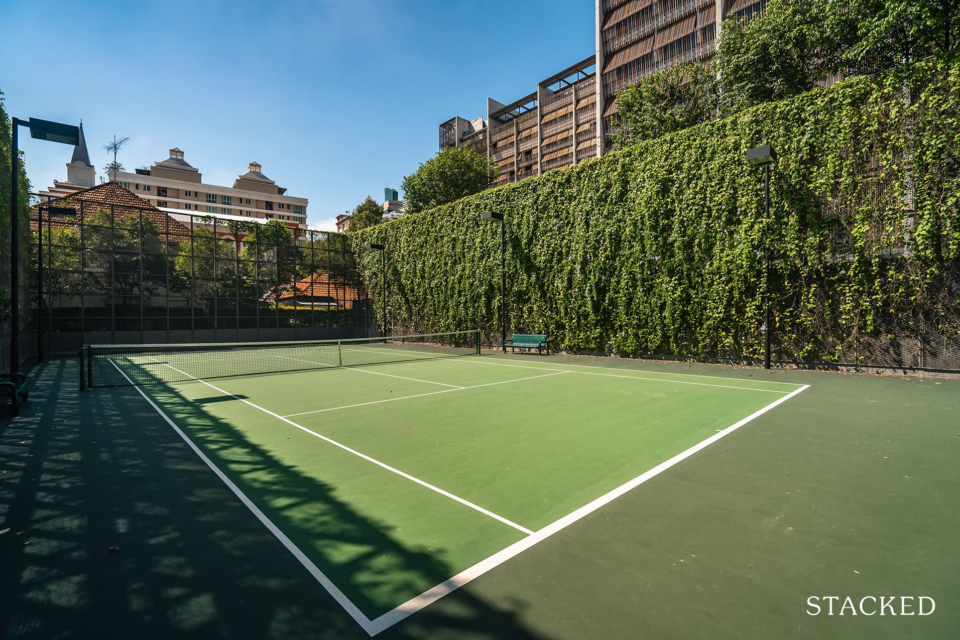 Goodwood Residence tennis court