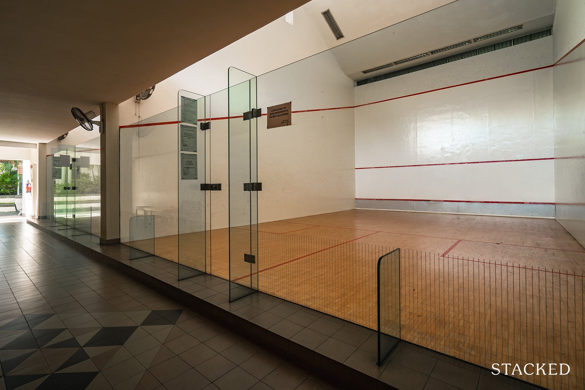 bullion park squash court