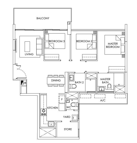 ola 3 bedroom premium