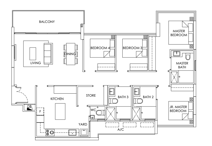 ola 4 bedroom