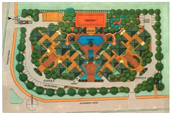 Tanglin Regency site plan