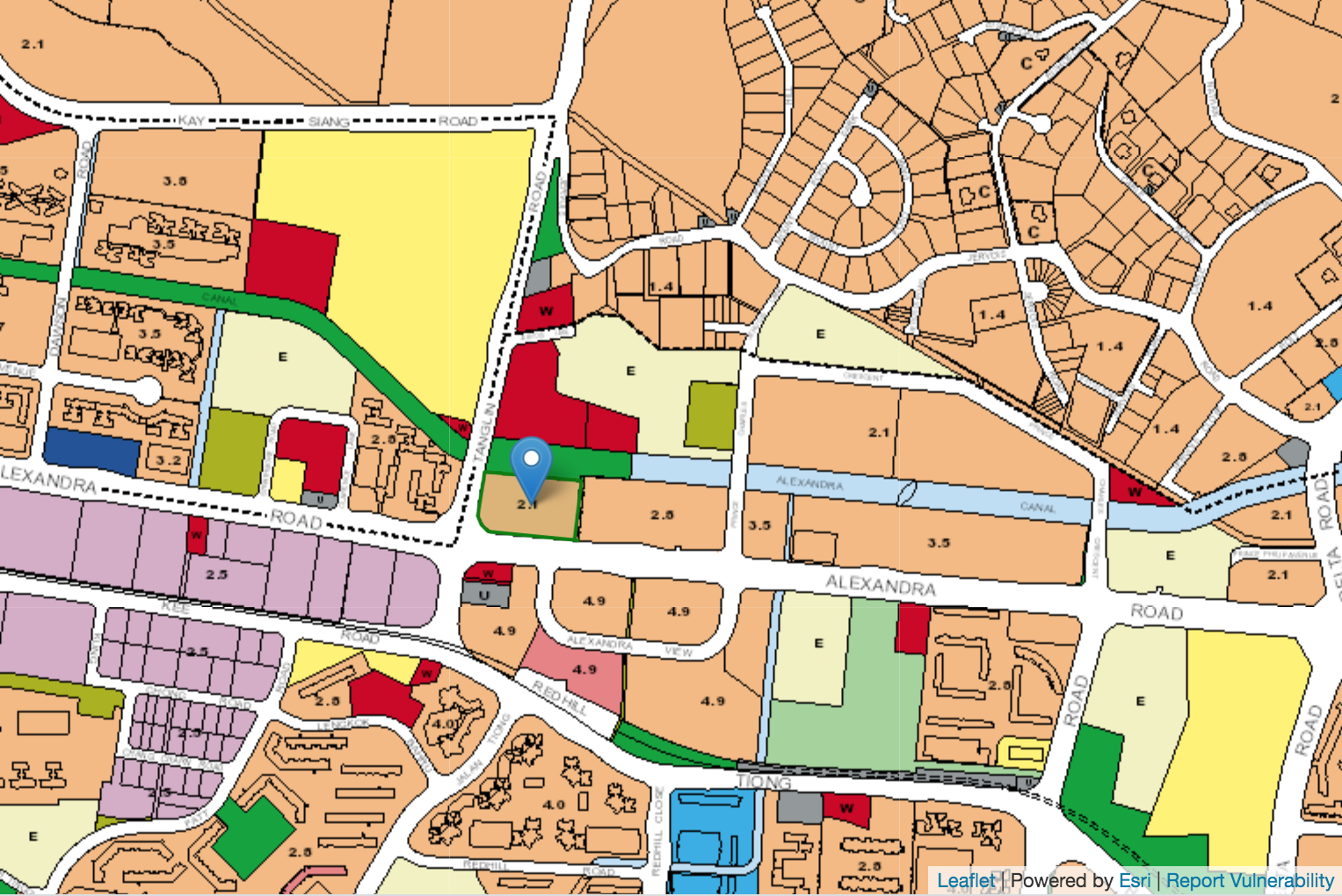 Tanglin Regency master plan