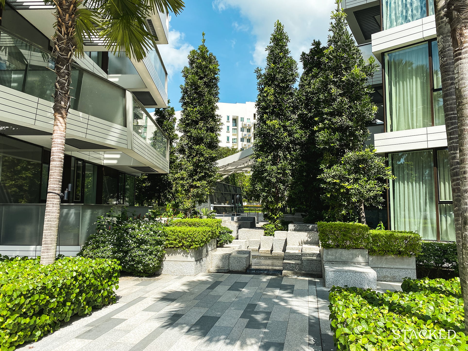 corals at Keppel Bay water feature