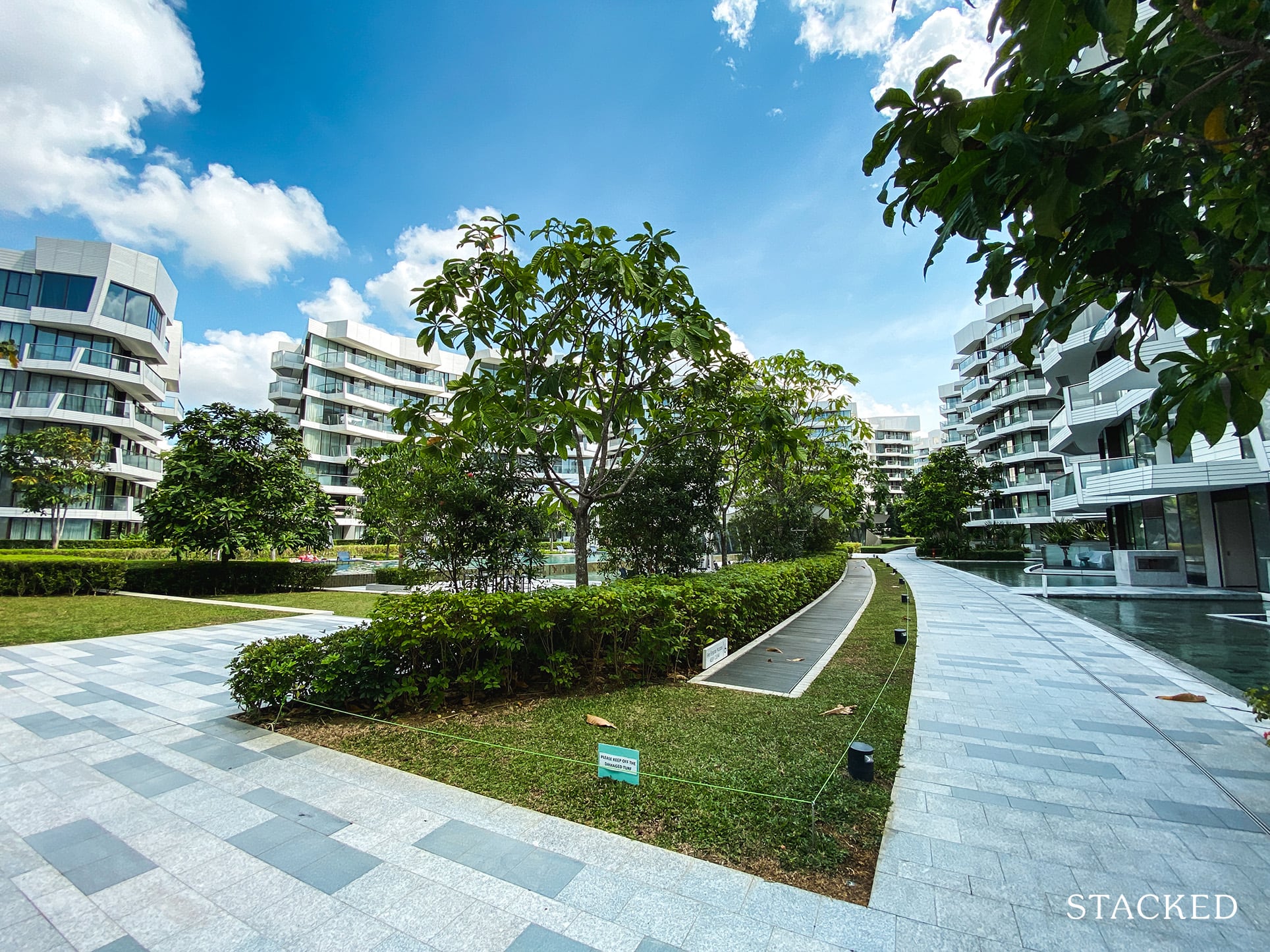 Corals at Keppel Bay central area