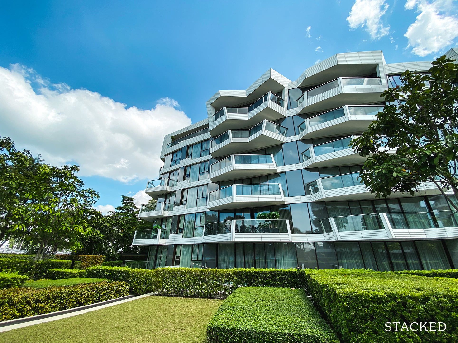 Corals at Keppel Bay building design