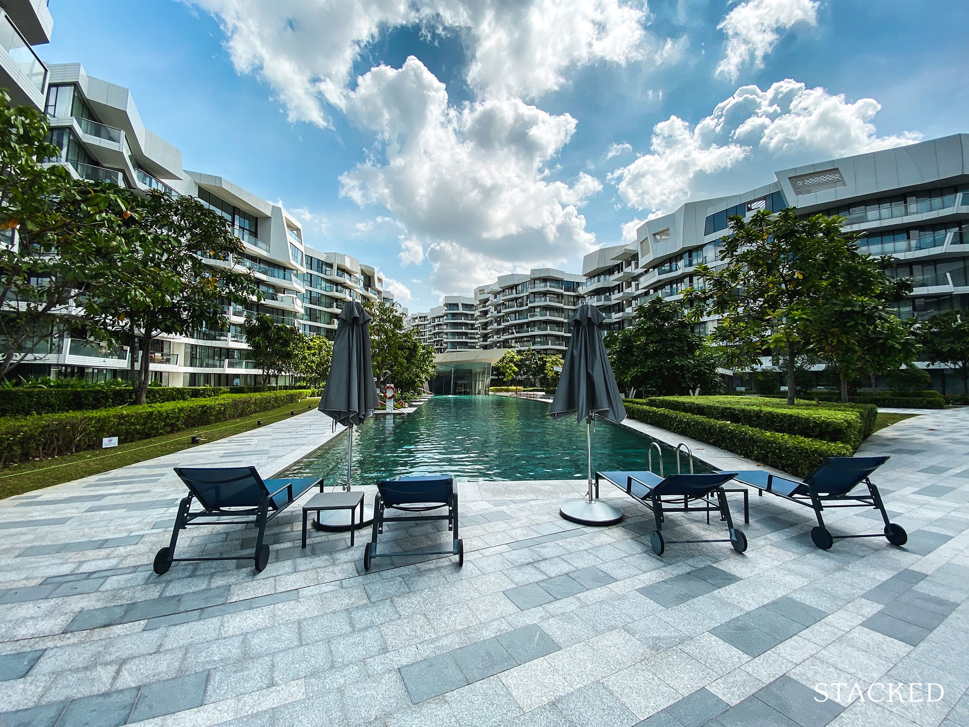 Corals at Keppel Bay Swimming pool