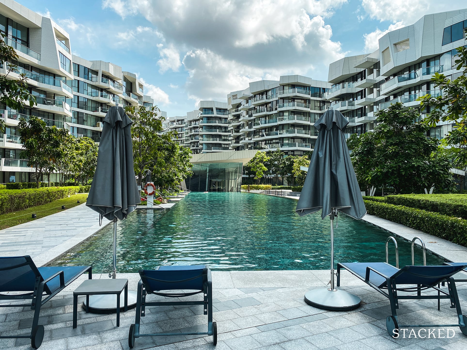 Corals at Keppel Bay Swimming pool