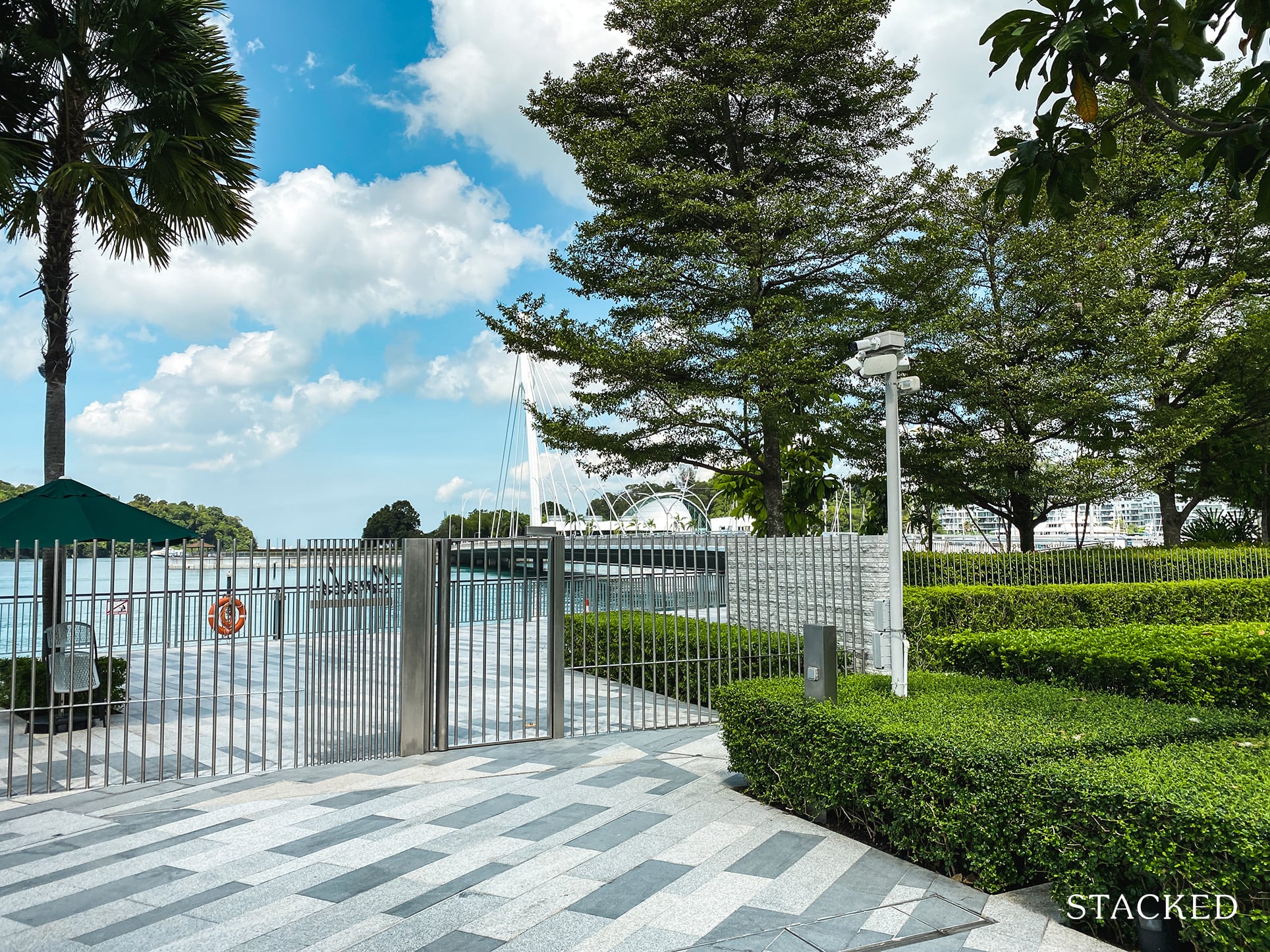 Corals at Keppel Bay side gate