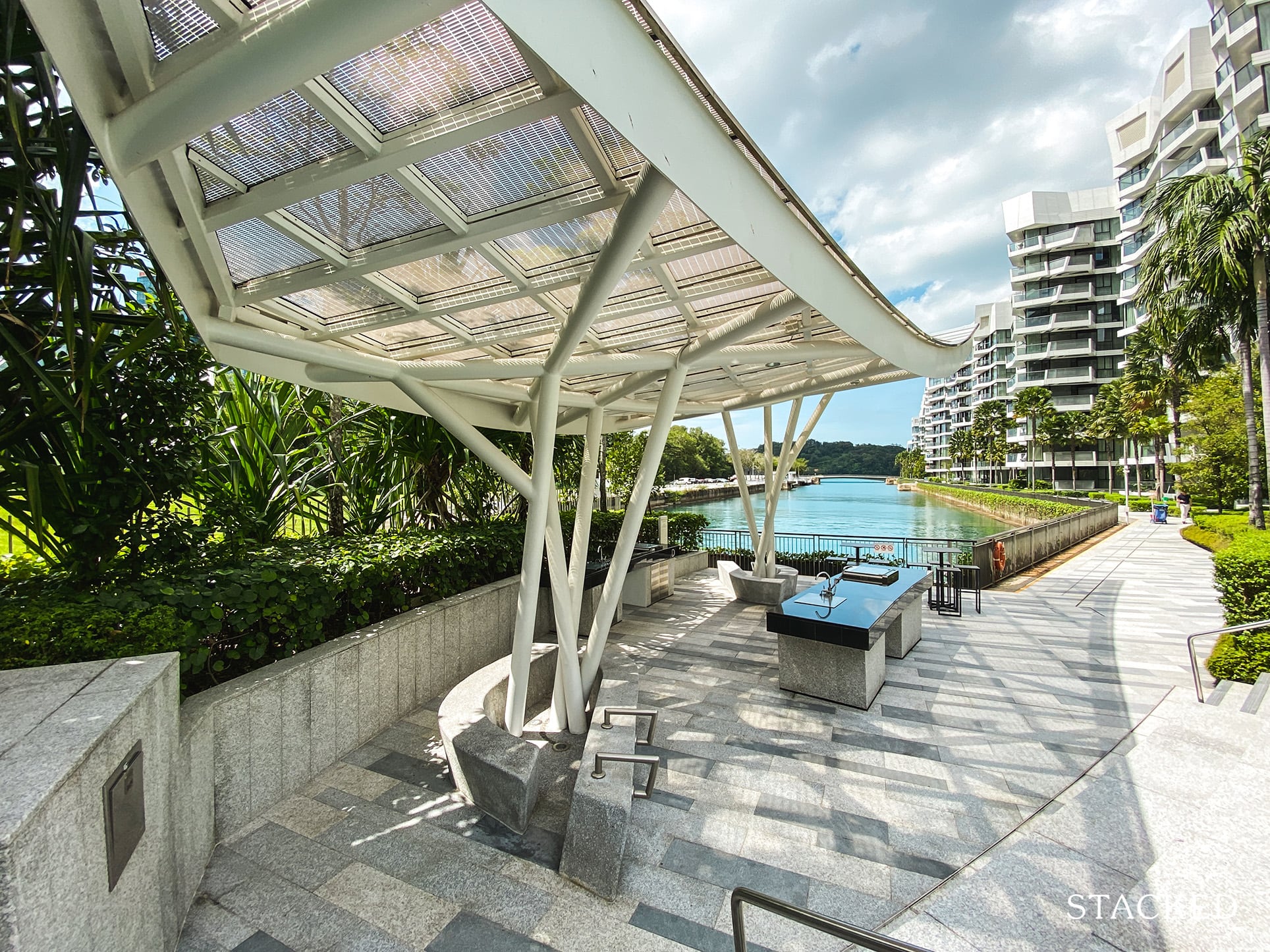 corals at Keppel Bay barbecue