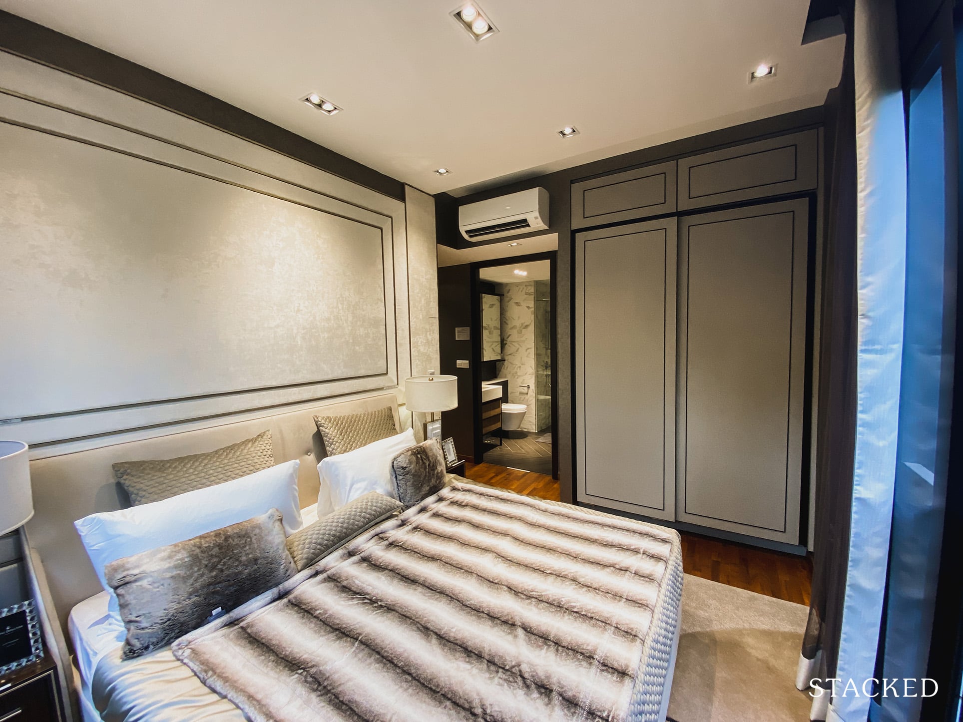 Mayfair modern 4 bedroom master bedroom