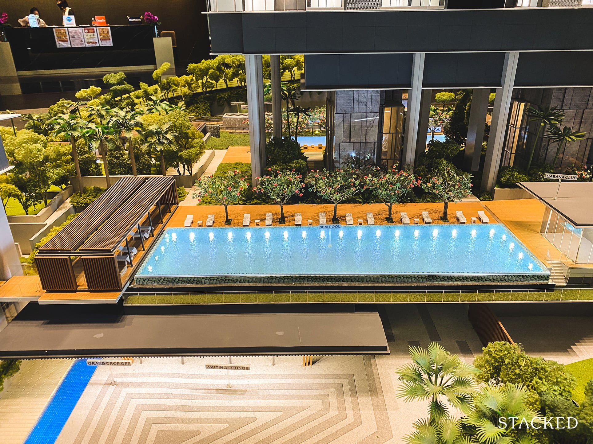 Stirling Residences lap pool