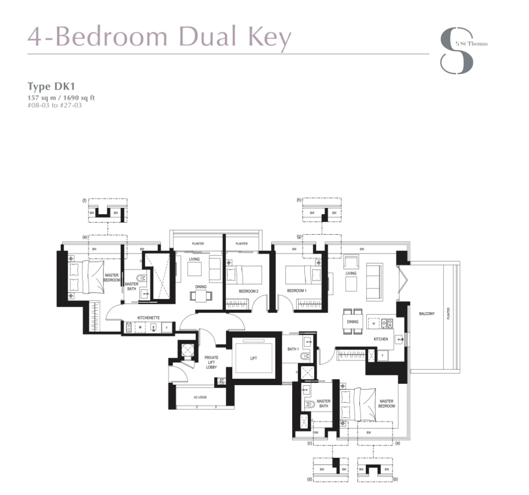 8 st Thomas floor plan