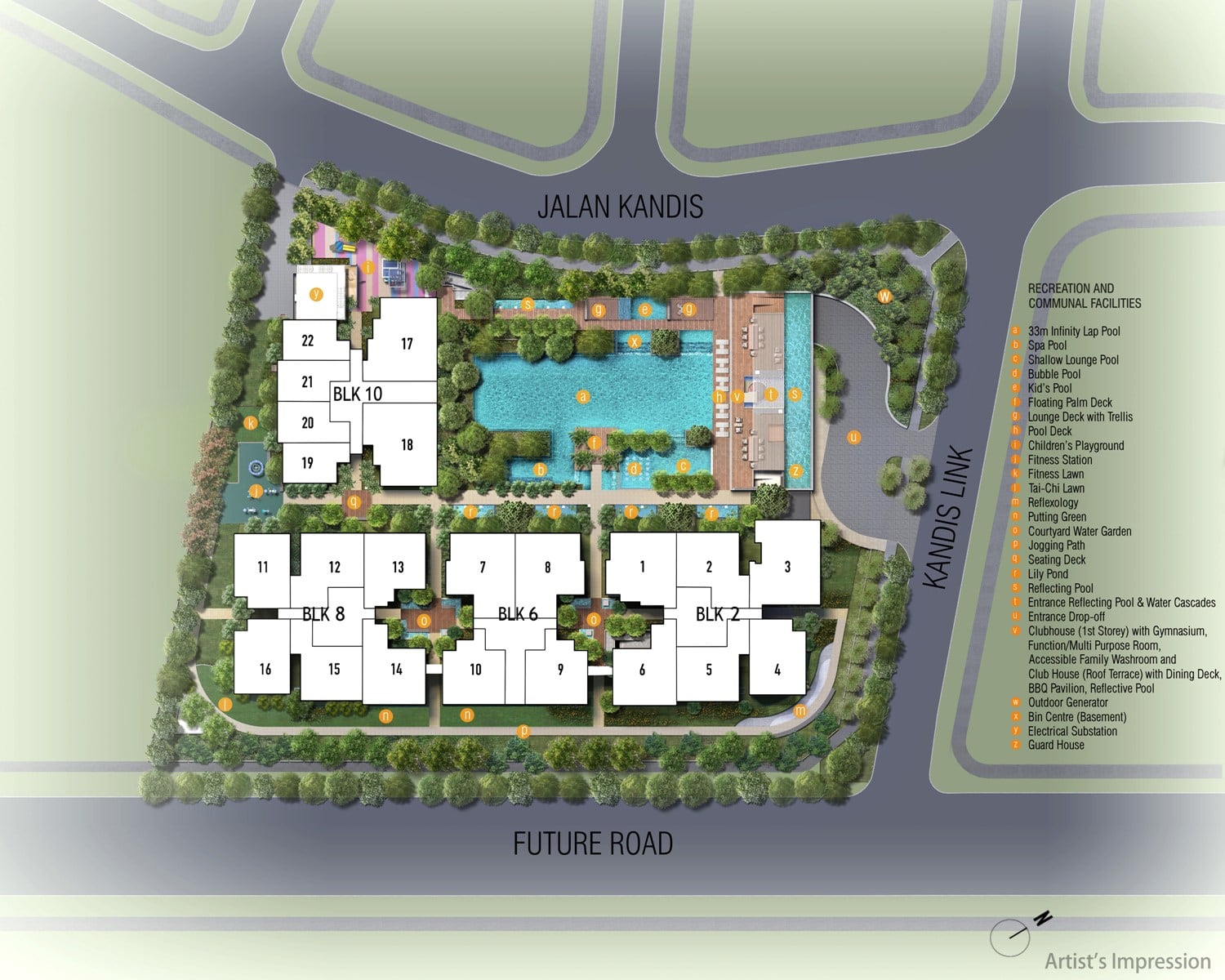 Kandis Residence sitemap