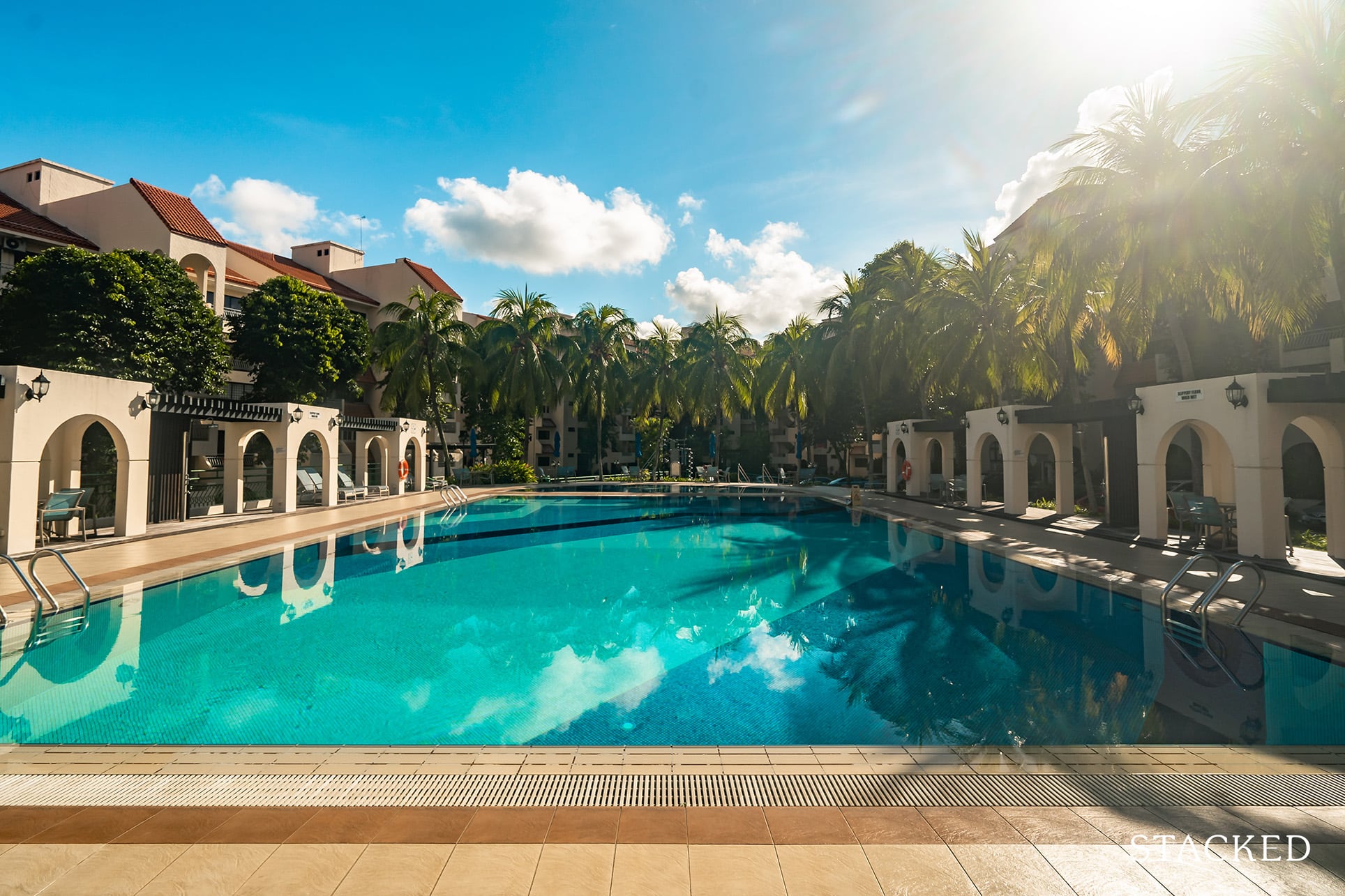 Spanish Village swimming pool