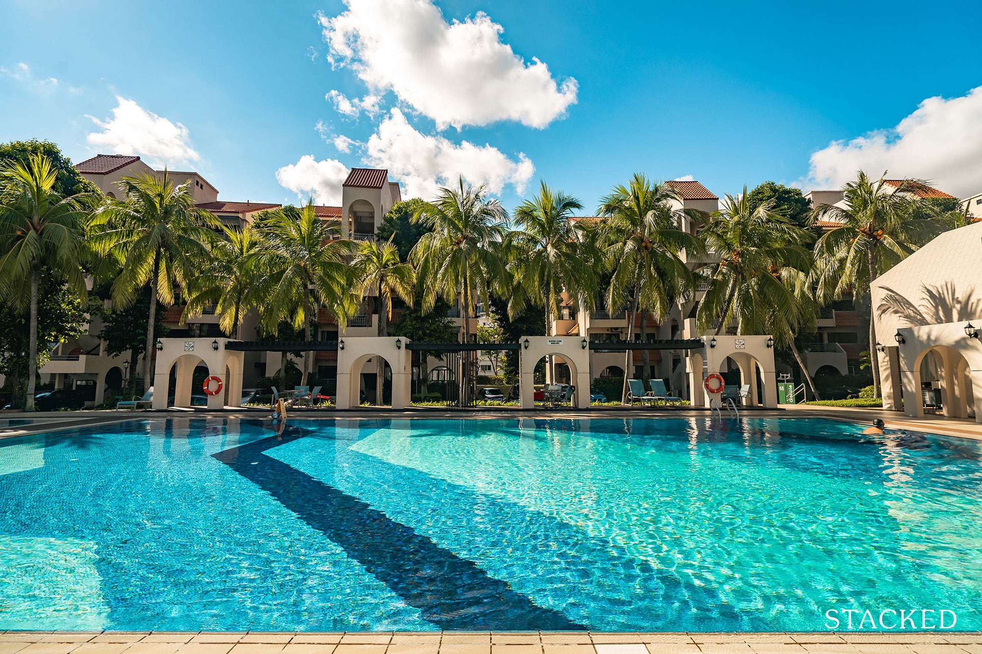 Spanish Village pool