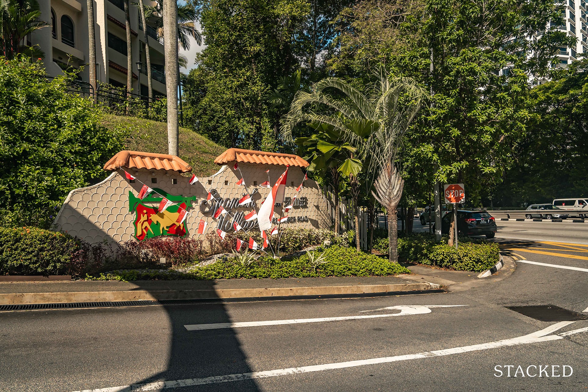 Spanish Village entrance