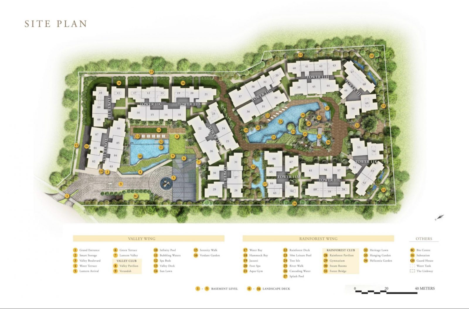 daintree residence siteplan