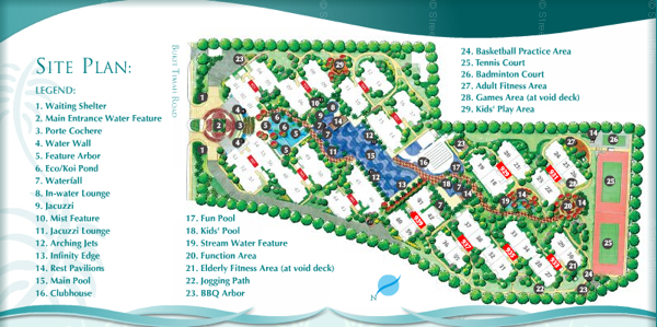 cascadia site plan