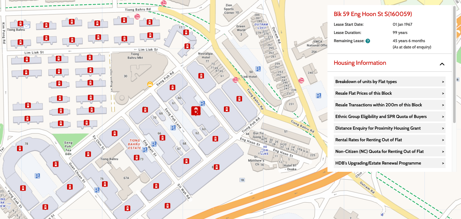 Tiong Bahru seng Poh lease