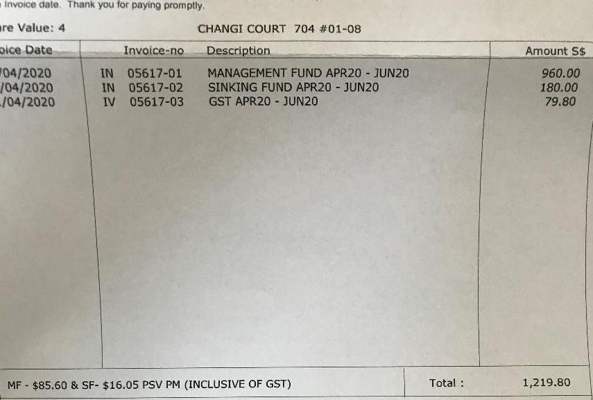 condo maintenance fees