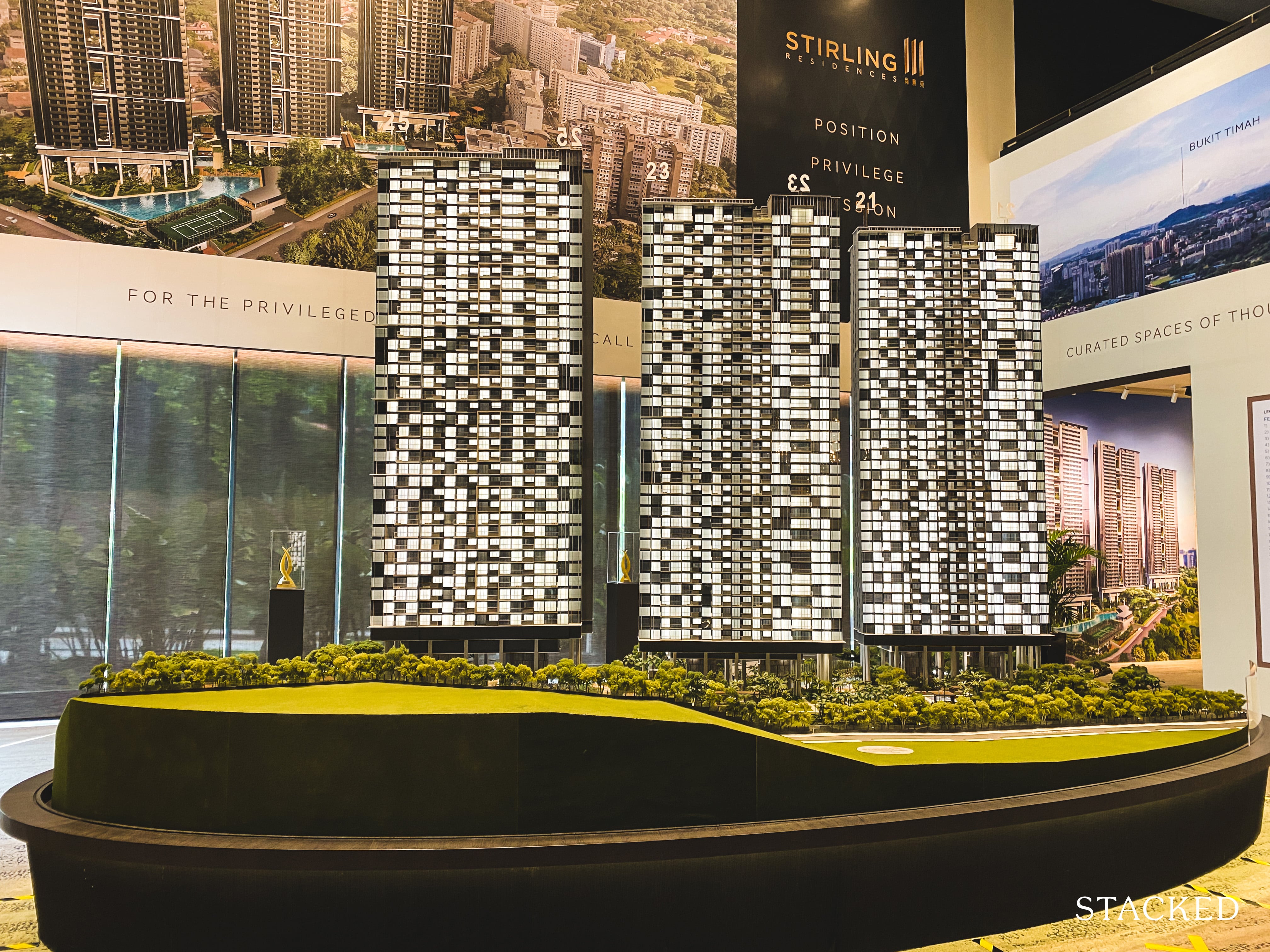 Stirling Residences showflat model