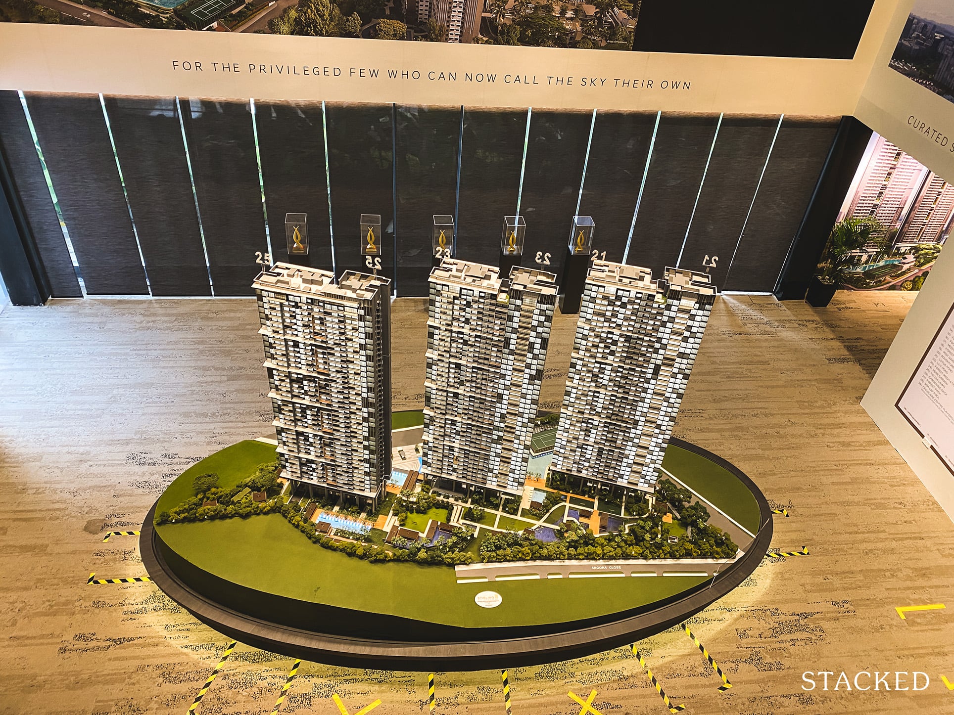 Stirling Residences showflat model