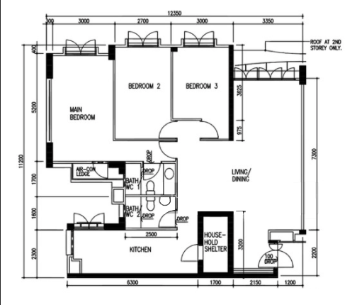 jalan tiga floorplan